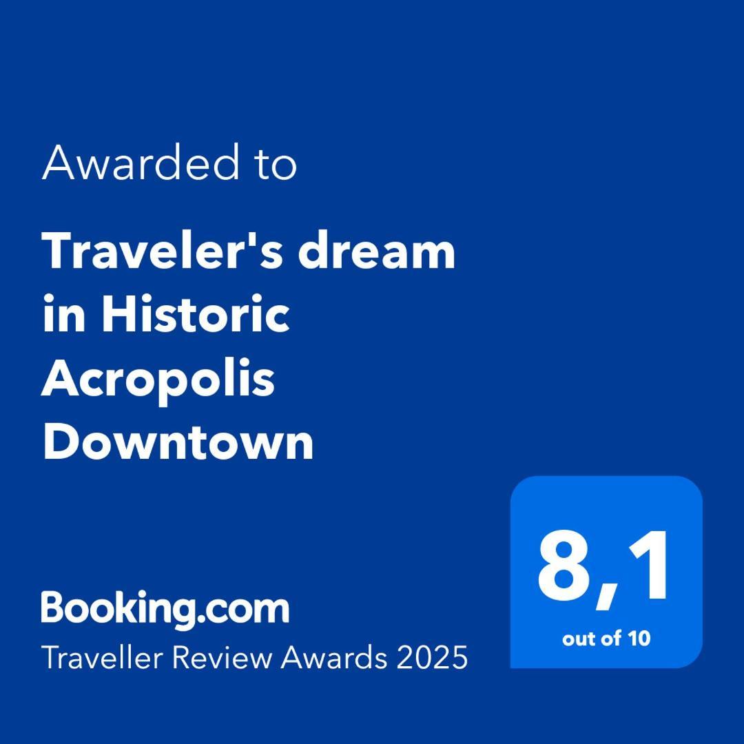 Traveler'S Dream In Historic Acropolis Downtown Apartment Athens Exterior photo